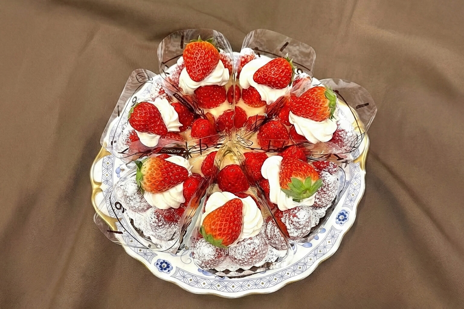 いちごのタルト