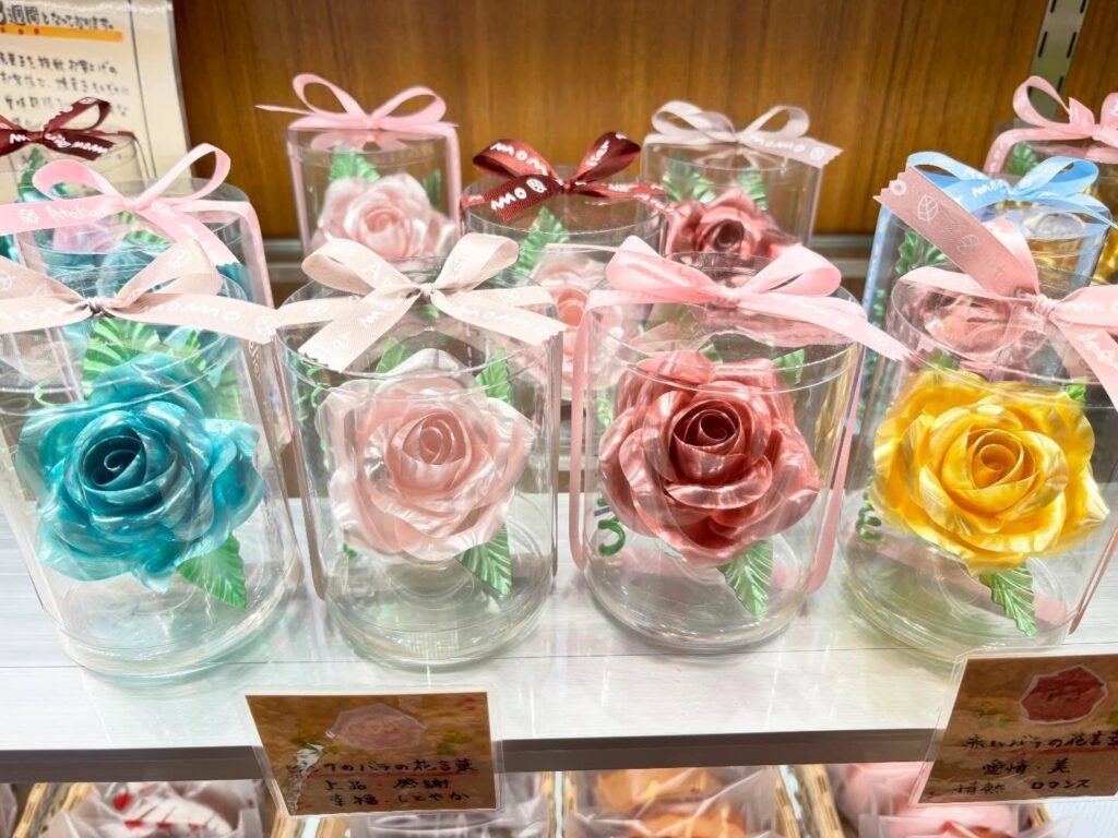 ホワイトデーに輝くバラの飴細工🌹✨