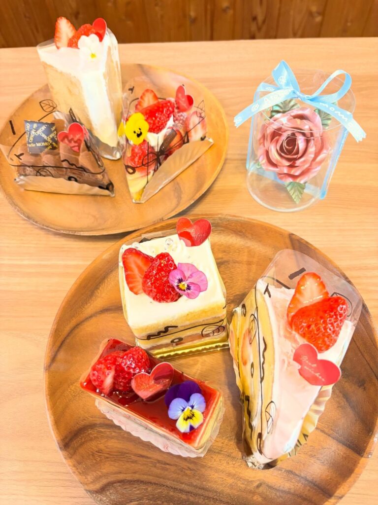 華やかケーキ、本日まで！
