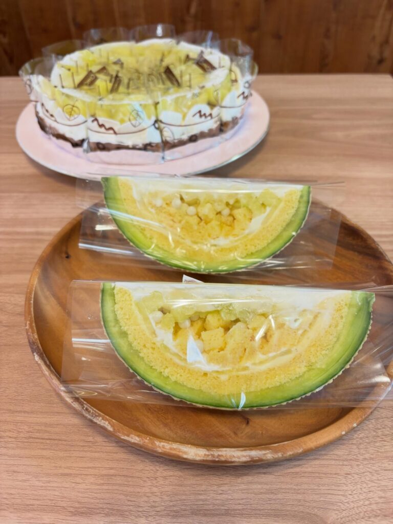 メロン商品登場！メロンタルト＆とびっきりメロン