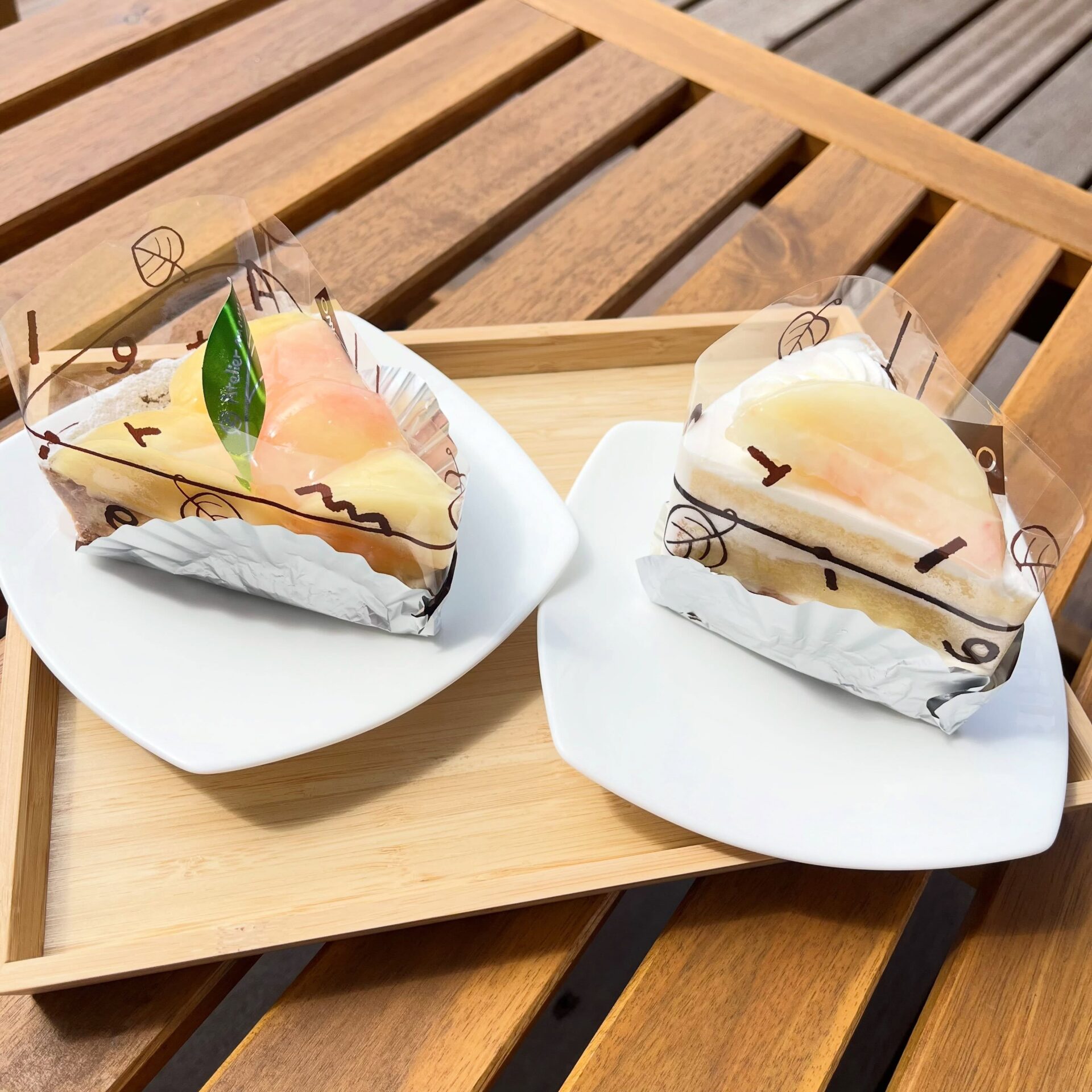 夏の人気フルーツ!桃スイーツ登場🍑
